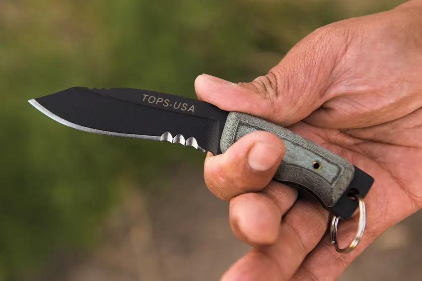 TOPS Knives Steel Eagle Mini Eagle Combo Tactical Survival Knife Set for Outdoor Enthusiasts by Black Country Outdoor