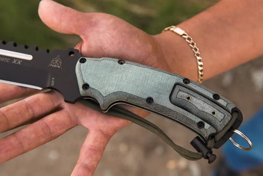 TOPS Knives Steel Eagle Mini Eagle Combo Tactical Survival Knife Set for Outdoor Enthusiasts by Black Country Outdoor