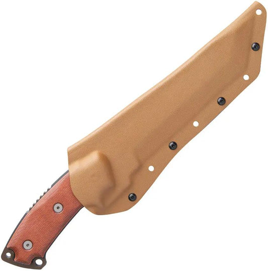 TOPS Steel Eagle Delta Class SE107D2DC Knife - Full Tang 13 Inch Outdoors Fixed Blade With 1095HC Tanto by TOPS