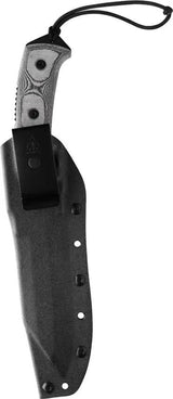 TOPS Smoke Jumper Knife Pro 1095 High Carbon Steel Full Tang Micarta Handle Kydex Sheath USA Made Outdoor Survivalists by Black Country Outdoor