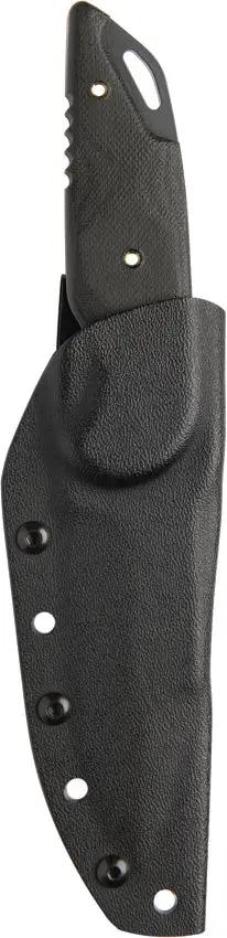 TOPS Sneaky Pete SP03 Knife Featuring Acid Rain Finish 1095HC Steel Full Tang With Kydex Sheath For Outdoor Bushcraft by TOPS