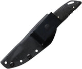TOPS Sneaky Pete SP03 Knife Featuring Acid Rain Finish 1095HC Steel Full Tang With Kydex Sheath For Outdoor Bushcraft by TOPS