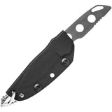 TOPS Sneaky Pete Mini Premium Fixed Blade Knife 1095 Steel Compact EDC For Survivalists by Black Country Outdoor