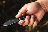 TOPS Sneaky Pete Mini Acid Rain Knife - Compact EDC Neck Knife With 2.5 Inch Blade And Skeletonized Handle by TOPS