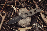 TOPS Sneaky Pete Mini Acid Rain Knife - Compact EDC Neck Knife With 2.5 Inch Blade And Skeletonized Handle by TOPS