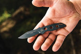 TOPS Sneaky Pete Mini Acid Rain Knife - Compact EDC Neck Knife With 2.5 Inch Blade And Skeletonized Handle by TOPS