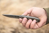TOPS Scandi Trekker STREK-3.5 Survival Knife With Full Tang 1095 Blade And Thumb Ridge Micarta Outdoorsmen by Black Country Outdoor