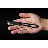 TOPS Street Spike STS-01 Tactical Knife 2.75in Traction-Coated 1095HC Blade Skeletonized Handle Kydex Sheath Urban EDC by Black Country Outdoor