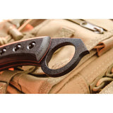 TOPS Tac Tops Karambit TAC 01 Tactical Knife - 1095HC Steel, Full Tang, Glass Breaker by TOPS