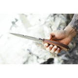 TOPS Tahoma Field Knife TAHO-03 - Cerakote 1095HC Blade, Full Tang, Canvas Micarta Handle by TOPS