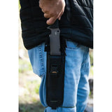 TOPS Tahoma Field Knife - Survival Ready 1095HC Cerakote Blade Full Tang Bow Drill Sockets by TOPS