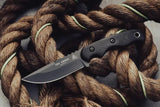 TOPS TEX Creek Fixed Blade Knife TEX4-02 - Rugged Outdoor Knife for Camping and Survival Enthusiasts by TOPS
