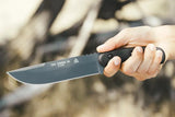 TOPS TEX Creek XL Fixed Blade Knife - Rugged Full Tang 1095HC For Outdoorsmen And Survivalists by TOPS