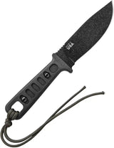 TOPS Lite Trekker Survival Knife 1095 Steel Full Tang Micarta Handle Firestarter Included For Outdoor Enthusiasts by Black Country Outdoor