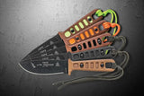 TOPS Lite Trekker Survival Knife 1095 Steel Full Tang Micarta Handle Firestarter Included For Outdoor Enthusiasts by Black Country Outdoor