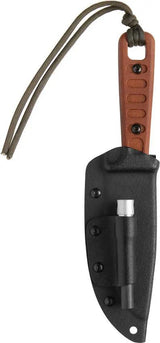 TOPS Lite Trekker Survival Knife Rugged Full Tang 1095 Steel With Kydex Sheath For Outdoor Enthusiasts by Black Country Outdoor