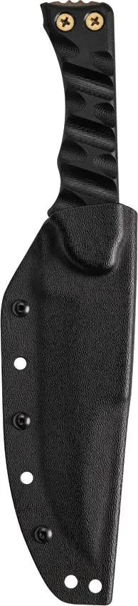 TOPS Team Jackal Survivor TMJK5S Fixed Blade Knife for Survivalists Thumb Jimping 5 Inch 1095 Steel Full Tang G10 Handle by Black Country Outdoor