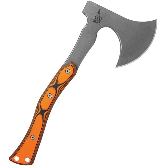 TOPS Knives Ucon Hawk UHK-01 Axe - Rugged 15 Inch Survival Axe With 1095HC Head And SureTouch G10 Grip by TOPS