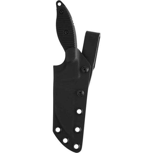 TOPS Unzipper UNZ01 Pikal Knife - Rugged 4.25 Inch 1095HC Fixed Blade For Tactical EDC by TOPS