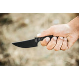 TOPS Unzipper UNZ01 Pikal Knife - Rugged 4.25 Inch 1095HC Fixed Blade For Tactical EDC by TOPS