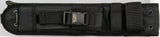 TOPS US Combat Knife Full Tang Rugged 1095 Carbon Blade Partially Serrated with Micarta Handle for Outdoor Survivalists by Black Country Outdoor