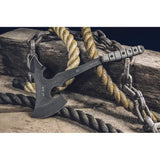 TOPS Knives VI AX Tactical Axe - Full Tang 1075 Carbon Steel Head, Micarta Handle, MOLLE Sheath by TOPS