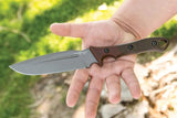 TOPS Viking Tactics Norseman VTAC05 Tactical Knife - Cerakote 1095HC Blade For Outdoor Survival by TOPS