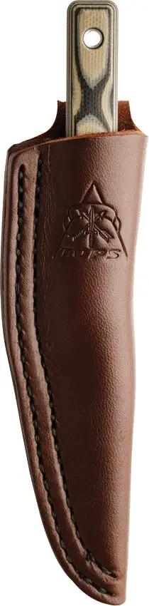 TOPS Wood Nymph Fixed Blade Knife - Compact 2.25-Inch 1095HC Blade Full Tang With G10 Handle For Outdoor Use by TOPS