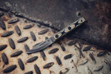 TOPS Wood Nymph Fixed Blade Knife - Compact 2.25-Inch 1095HC Blade Full Tang With G10 Handle For Outdoor Use by TOPS