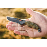TOPS Wind Runner Knife River Wash 1095HC Full Tang With Kydex Sheath For Outdoor Survivalists by Black Country Outdoor