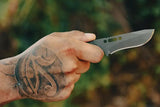 TOPS Wind Runner WDR-02 Neck Knife - 3.5-Inch 1095HC Cerakote Blade With Full Tang And Kydex Sheath by TOPS