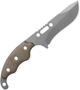 TOPS Wind Runner WDR-02 Neck Knife - 3.5-Inch 1095HC Cerakote Blade With Full Tang And Kydex Sheath by TOPS