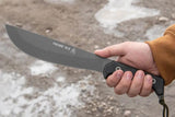 TOPS Yacare Machete YAC-02 - Full Tang 15.5 Inch Cerakote Blade With Durable Micarta Handle For Outdoor Survivalists by TOPS