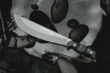 TOPS Yacare Machete YAC-02 - Full Tang 15.5 Inch Cerakote Blade With Durable Micarta Handle For Outdoor Survivalists by TOPS
