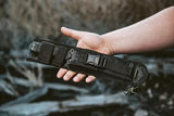TOPS Zero Dark 30 Knife 1095 High Carbon Steel Full Tang Black Traction Coat Micarta Handles Survival Ready Gear by Black Country Outdoor