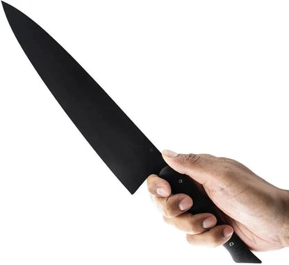 Toor Myers Chef's Knife Black - CPM MagnaCut Blade With Black G10 Handle Full Tang by Toor