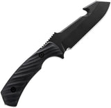Toor Egress 2.0 Guthook Havoc - Black Oxide Coated CPM Cru-Wear Guthook Blade With G10 Handle Kydex Sheath by Toor