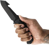 Toor Egress 2.0 Guthook Havoc - Black Oxide Coated CPM Cru-Wear Guthook Blade With G10 Handle Kydex Sheath by Toor