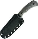Toor Zenith Apocalypse Fixed Blade Knife - 9 Inch Overall CPM CruWear Steel Blade With Black Oxide Finish by Toor