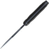 Toor Apnea Abyss Fixed Blade Knife - CPM Cru Wear Steel Blade With Gray Gun Kote Finish And SureTouch Handle by Toor
