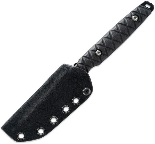 Toor Kingpin The Don Fixed Blade - CPM-3V Tanto Blade With Black G10 Handle And Full Tang Construction by Toor