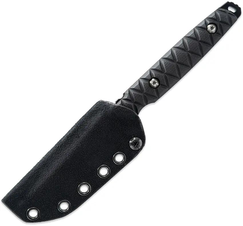 Toor Kingpin The Don Fixed Blade - CPM-3V Tanto Blade With Black G10 Handle And Full Tang Construction by Toor