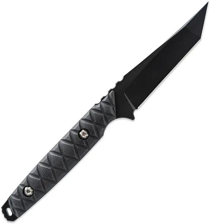 Toor Kingpin The Don Fixed Blade - CPM-3V Tanto Blade With Black G10 Handle And Full Tang Construction by Toor