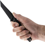 Toor Kingpin The Don Fixed Blade - CPM-3V Tanto Blade With Black G10 Handle And Full Tang Construction by Toor