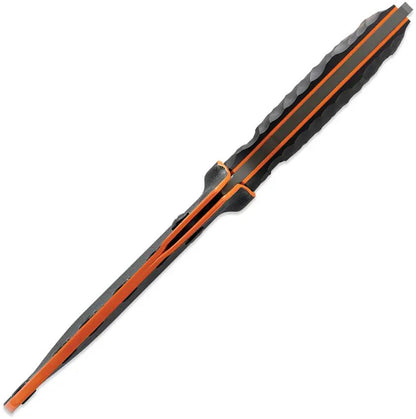 Toor Field 2.0 Fixed Blade Moss Spanish - CPM 154 Black Gun Kote Blade With Ebony Wood Handle by Toor