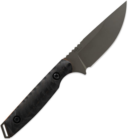Toor Field 3.0 Fixed Blade Spanish Knife - CPM-3V Steel Gun-Kote Finish Full Tang by Toor