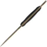 Toor Serpent T Fixed Blade FDE - CPM 3V Carbon Steel Tanto Blade Full Tang G10 Handle by Toor