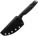 Toor Field 3.0 Fixed Blade Knife - Stonewashed CPM 154 Blade With Ebony Wood Handle by Toor