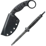 Toor Karsumba S Fixed Blade SoCom - CPM-M4 Blade With Black G10 Handle And Full Tang by Toor