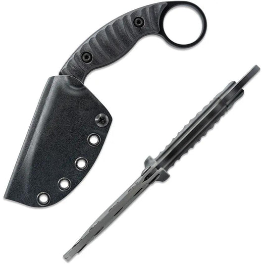 Toor Karsumba S Fixed Blade SoCom - CPM-M4 Blade With Black G10 Handle And Full Tang by Toor
